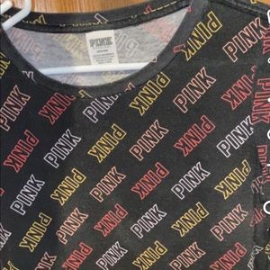 PINK multi color tee